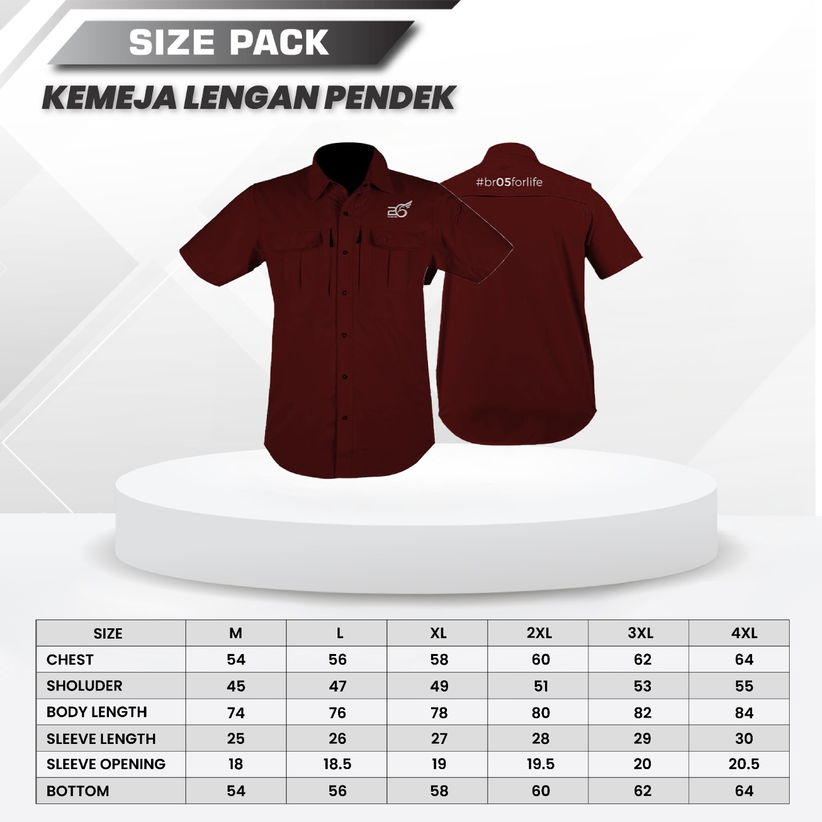 Kaos Kemeja Tactical